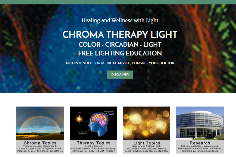 www.ChromaTherpyLight.com Lighting Education Website